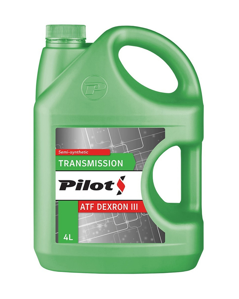 PILOTS Масло трансмиссионное ATF Dexron III 4л  1/4шт