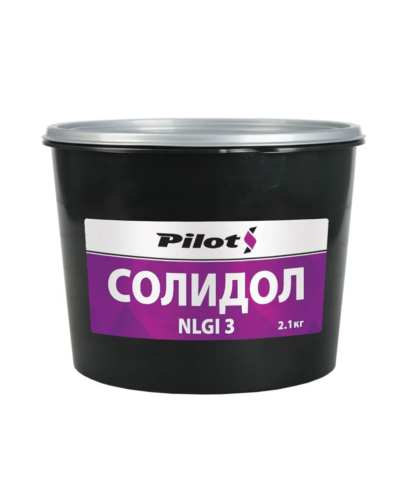 PILOTS Смазка Солидол жировой  250г (в тубе) 1/15шт