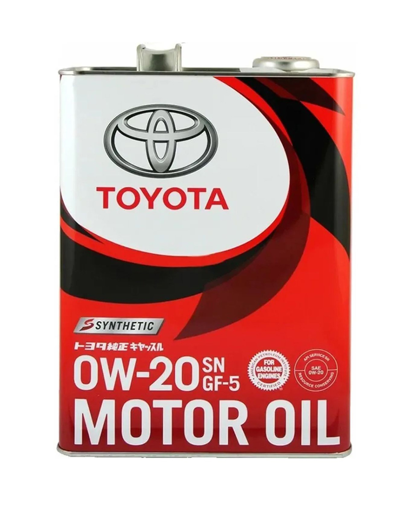 4л TOYOTA Motor oil SP 0W-20 