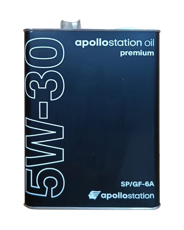 4л Apollostation oil Premium 5w-30 SP  1/6шт  (Япония)