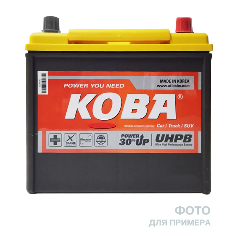 Аккумулятор KOBA UHPB Premium UMF55B19R   45а/ч п.т 400А
