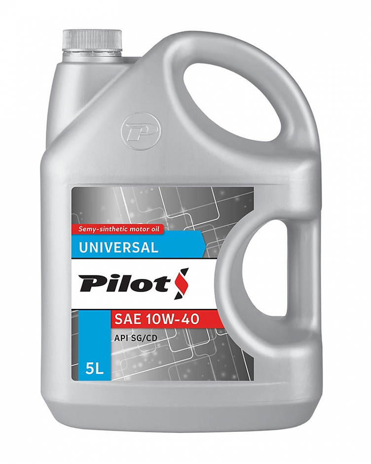 PILOTS Масло мотороное п/с SAE 10W-40 API SG/CD  5л  1/4шт #1