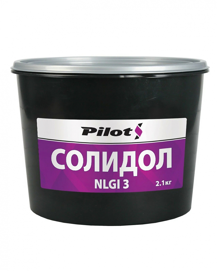 PILOTS Смазка Солидол жировой  2.1кг (ведро)   1/4шт #1