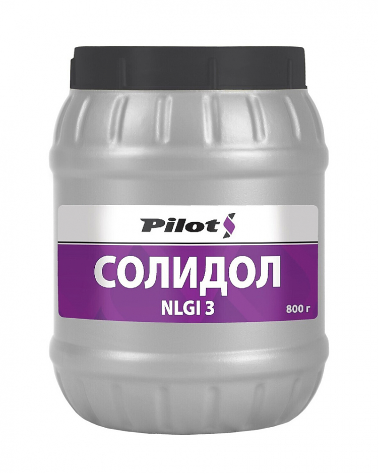 PILOTS Смазка Солидол жировой  800г  1/9шт #1