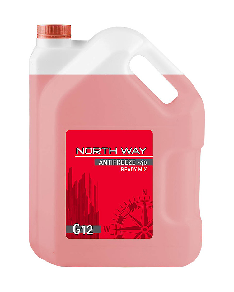 АНТИФРИЗ КРАСНЫЙ Nord Way 10кг  1/2шт #1