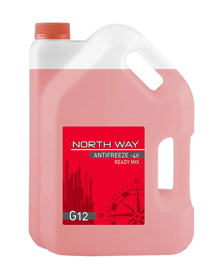 АНТИФРИЗ КРАСНЫЙ Nord Way 5кг  1/4шт #1
