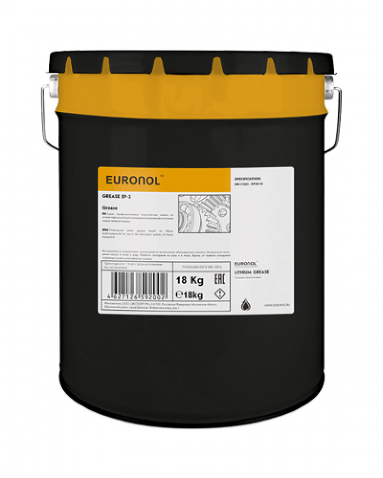 Консистентная смазка EURONOL GREASE Heavy Duty EP-2 17,5 kg #1