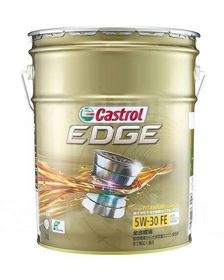 Масло моторное Castrol Edge 5W-30 FE  20л  (Япония) #1