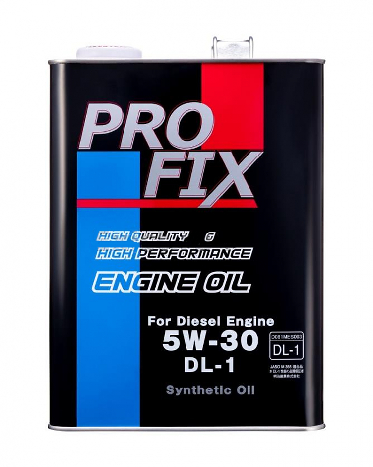 Масло моторное синтетическое  PROFIX DL-1 5W-30  4л #1