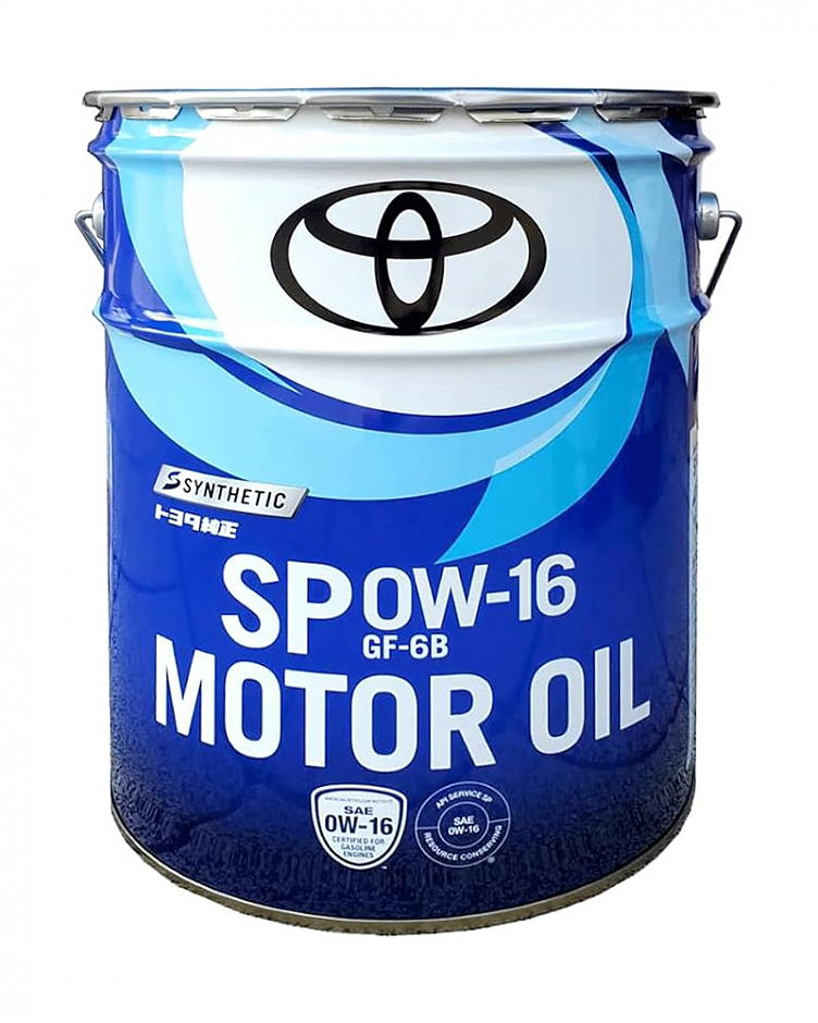 20л TOYOTA 0W-16 SP  #1