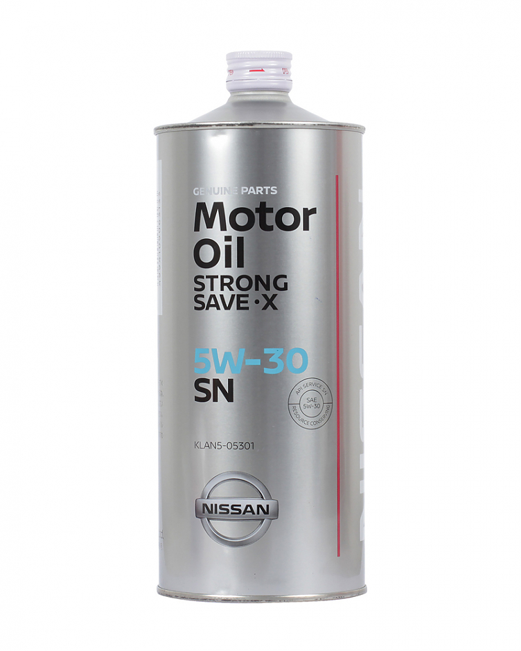 1л NISSAN Motor oil STRONG SAVE X SN  5W-30 #1