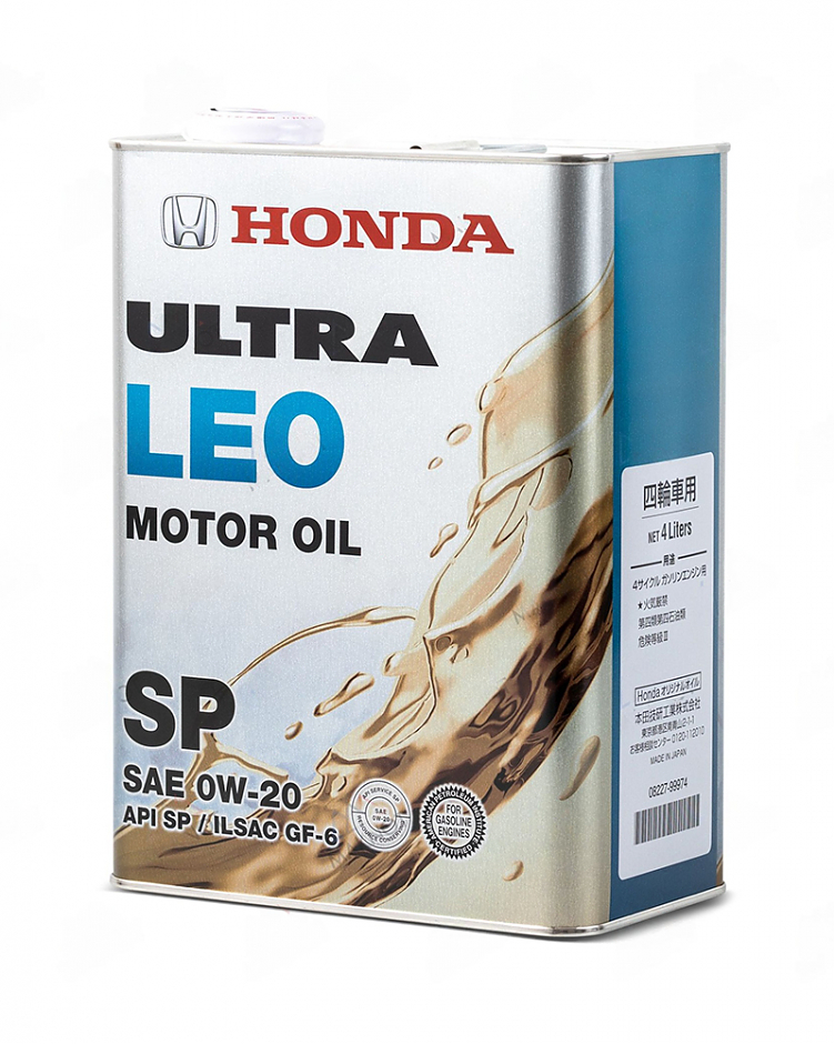 4л HONDA ULTRA LEO SP 0W-20 #1