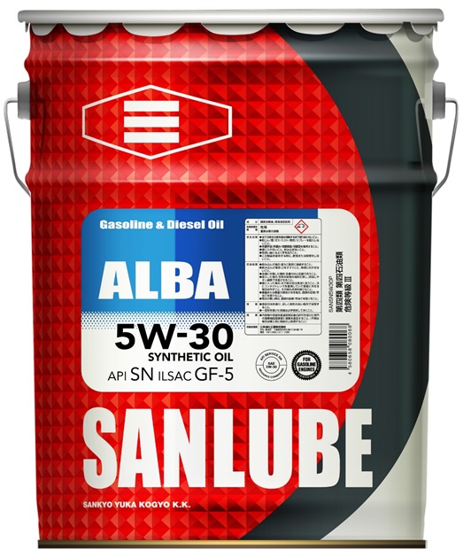 Масло моторное SANLUBE ALBA 5W-30  (20L)