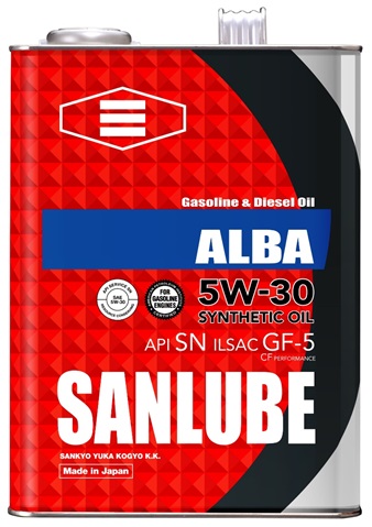 Масло моторное SANLUBE ALBA 5W-30  (4L)